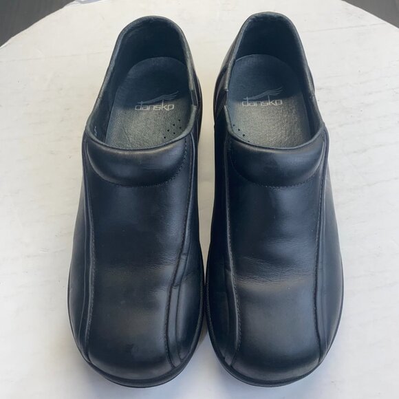 Dansko Womens Size 40 Shoes Loafer Slip On Flat Bicycle Toes Black,Comfort - Picture 1 of 14